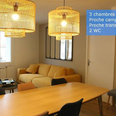 Apartament Bienvenue Chez Ed Villeurbanne Zewnętrze zdjęcie